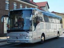 Mercedes Tourismo von Scherb Reisen aus Deutschland in Sassnitz am 13.06.2015