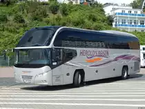 Neoplan Cityliner von Herold's Reisen aus Deutschland im Stadthafen Sassnitz am 27.08.2017