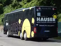 Mercedes Tourismo von Hauser aus Deutschland im Stadthafen Sassnitz am 27.08.2017