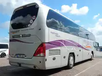Neoplan Cityliner von Herold's Reisen aus Deutschland im Stadthafen Sassnitz am 27.08.2017