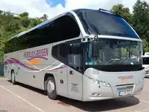 Neoplan Cityliner von Herold's Reisen aus Deutschland im Stadthafen Sassnitz am 27.08.2017