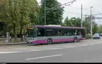 CTP Irisbus Urbanway 848 als Extrafahrt für die Teilnehmer der Mathematik-Olympiade am 9. Juli 2018 bei der ungarischen Oper in Cluj-Napoca.