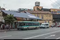 CTP 496 ex RATP am 10. Juli 2018 in der Strada Cuza Voda.
