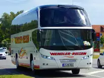 Neoplan Cityliner von Wendler-Reisen aus Deutschland in Sassnitz am 25.06.2015