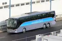 Setra Reisebus in Düsseldorf am Flughafen 1.2.2019
