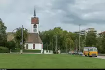 FBW Haifisch am 23. September 2018 bei der Kirche Sankt Peter in Oberdorf BL.