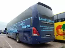 Neoplan Cityliner von Lewitz-Reisen aus Deutschland im Stadthafen Sassnitz am 21.06.2015