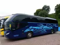 Neoplan Cityliner von Lewitz-Reisen aus Deutschland im Stadthafen Sassnitz am 21.06.2015