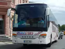 Setra 416 GT-HD von Söllner aus Deutschland in Sassnitz am 25.06.2015
