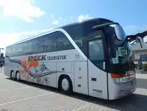Setra 416 HDH von Steck Touristik aus Deutschland im Stadthafen Sassnitz am 25.06.2015