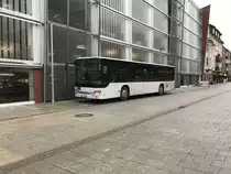 Setra 417 NF, in Lehrte/Postraße am, 04.12.2017.
