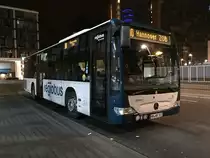 Citraro FL als Überlandbus in HannoverZOB, am 28.12.2017.
