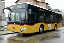 MB C2 K 348 vom PU Rolf Stutz AG, Jonen der am 9.2.19 beim Bhf Uitikon-Waldegg steht.