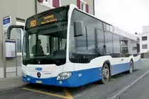 VBZ MB C2 K 681 betrieben durch die AHW Autobetriebe am 9.2.19 beim Bhf Kilchberg.