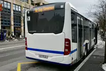 Das Heck des MB C2 K 132 der ZVB der am 9.2.19 beim Metalli Zug steht.