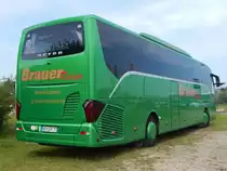 Setra 516 HD von Brauer Reisen aus Deutschland in Mukran am 30.08.2017