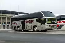 Neoplan Cityliner, Bus Kröger, Grüne Woche in Berlin, Olympiastadion -Südtor im Januar 2019.
