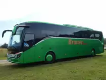 Setra 516 HD von Brauer Reisen aus Deutschland in Mukran am 30.08.2017