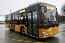 PostAuto MB C2 K '10063'  BE 468 290  vom PU Eurobus, Erlach am 10.2.19 beim Bhf Ins.