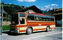 Aus dem Archiv: Gobeli, Lenk BE 75'372 Dr�gm�ller am 30. August 1998 Lenk, Bahnhof