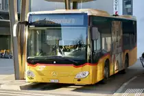 PostAuto MB C2 K 'JU 39789' der Regie Jura am 15.2.19 beim Bahnhof Delemont.
