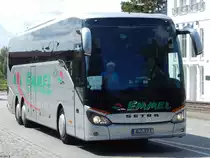 Setra 516 HD von Emmel aus Deutschland in Lietzow am 14.07.2015