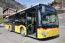 PostAuto MB C2 K '10364' 'VD 1261' vom PU TPC SA, Aigle am 23.2.19 beim Bahnhof Le Sépey.