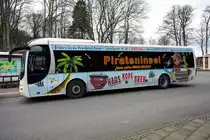 MAN LION’s REGIO am Bahnhof in Putbus. - 25.02.2019
