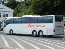 Mercedes Tourismo von Reisedienst Bokelmann aus Deutschland im Stadthafen Sassnitz am 02.09.2017