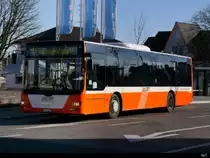 AOT - MAN Lion`s City  Nr.9  TG  700415 unterwegs in Amriswil am 24.02.2019