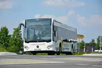 TF-VG 73 fährt am 04.06.2016 für die ILA auf der Shuttle-Linie  S . Aufgenommen wurde ein Mercedes Benz Citaro II Ü der VTF.
