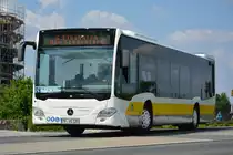 TF-VG 120 fährt am 04.06.2016 für die ILA auf der Shuttle-Linie  S . Aufgenommen wurde ein Mercedes Benz Citaro II Ü der VTF.