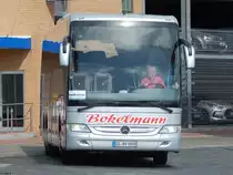 Mercedes Tourismo von Reisedienst Bokelmann aus Deutschland im Stadthafen Sassnitz am 02.09.2017