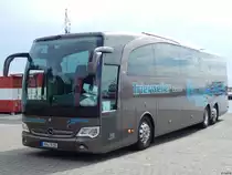Mercedes Travego von Trierweiler aus Deutschland im Stadthafen Sassnitz am 02.09.2017