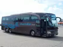 Mercedes Travego von Trierweiler aus Deutschland im Stadthafen Sassnitz am 02.09.2017