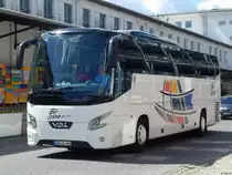 VDL Futura von Primo Reisen aus Deutschland im Stadthafen Sassnitz am 20.07.2017