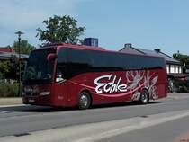Volvo 9900 von Echle aus Deutschland in Glowe am 02.08.2015