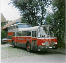 Aus dem Archiv: H�uselmann, Bern Nr. 26/BE 9475 FBW/Vetter-R&J Anderthalbdecker (ex AFA Adelboden Nr. 9) am 23. Juli 1994 Thun, Scherzligen