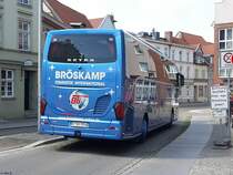 Setra 516 HD von Bröskamp aus Deutschland in Stralsund am 22.07.2015