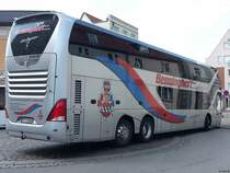 Neoplan Skyliner von Benninghoff aus Deutschland in Stralsund am 22.07.2015