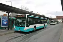 Stadtverkehr Maintal Mercedes Benz Citaro 1 Facelift Wagen 223 am 09.03.19 in Frankfurt am Main Enkheim