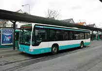 Stadtverkehr Maintal Mercedes Benz Citaro 1 Facelift Wagen 223 am 09.03.19 in Frankfurt am Main Enkheim