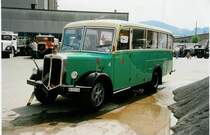 Aus dem Archiv: Junker, Langenthal BE 151'783 FBW/Hess (ex BSU Solothurn Nr. 4) am 26. Juni 1999 Hinwil, FBW-Treffen