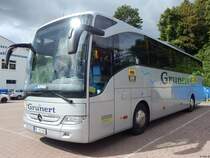 Mercedes Tourismo von Grunert aus Deutschland im Stadthafen Sassnitz am 06.09.2015