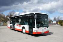 Bus Rodewisch / Bus Vogtland: Mercedes-Benz Citaro Ü der Göltzschtal-Verkehr GmbH Rodewisch (GVG), aufgenommen im März 2019 am Busbahnhof von Rodewisch.