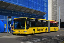 Mercedes Citaro 98, auf der Linie 81, bedient die Haltestelle am Aeschenplatz. Die Aufnahme stammt vom 28.03.2019.