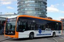 NEUHEIT: 1. Mercedes eCitaro in Baden-Württember  rnv , Heidelberg März 2019