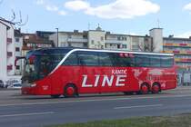 Setra S 417 HDH  Kantic Line , Mannheim März 2019