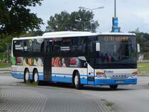 Setra 417 UL von Regionalbus Rostock in Rostock am 07.09.2017