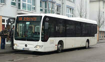 Striebig Reisen Rastatt ~ Mercedes Benz O530 Citaro LEÜ ~ Februar 2018 Ettlingen ~ 106 Neuburgweier Breslauer Straße